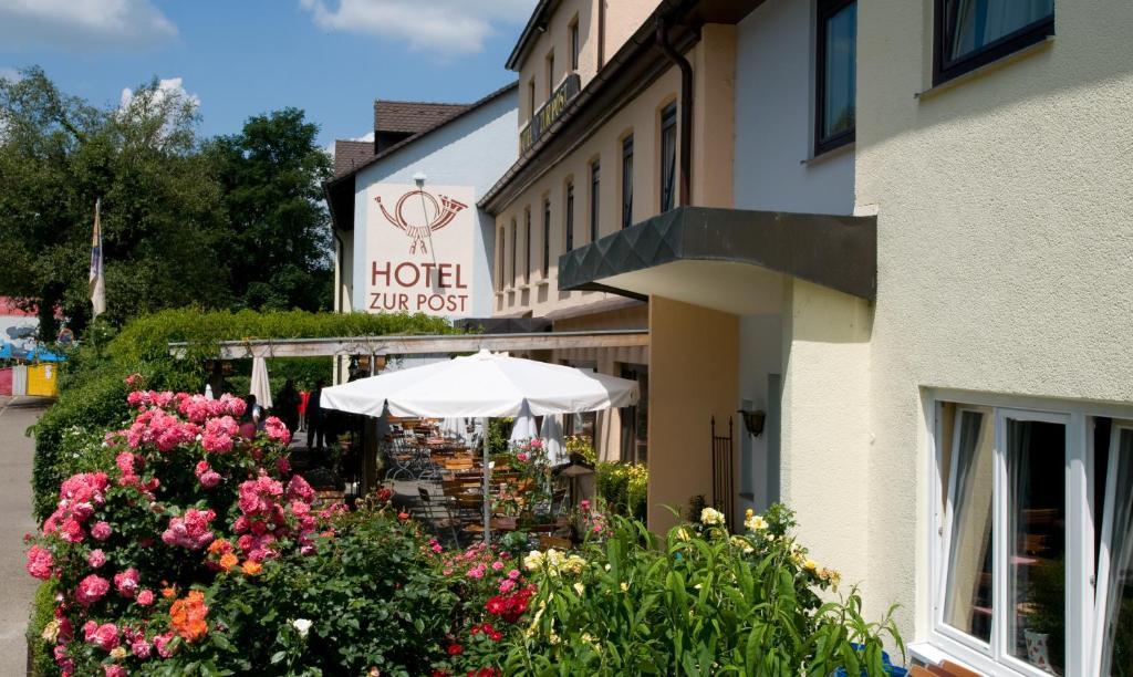 Hotel Zur Post Leipheim Exterior photo