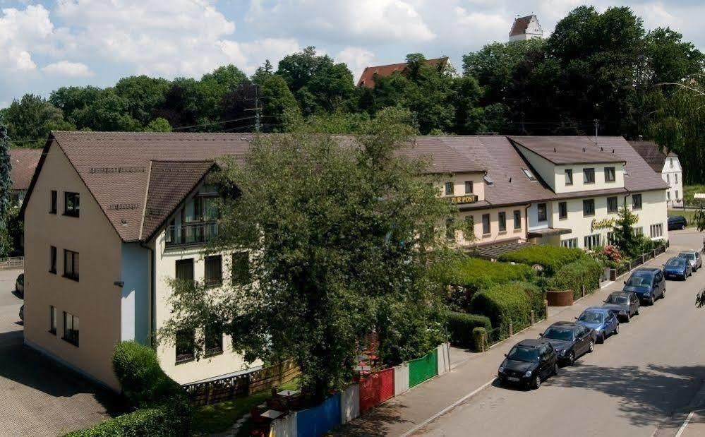 Hotel Zur Post Leipheim Exterior photo